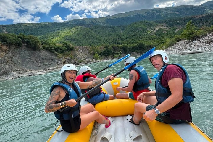Vjosa River Rafting & Kayaking Adventure in Permet