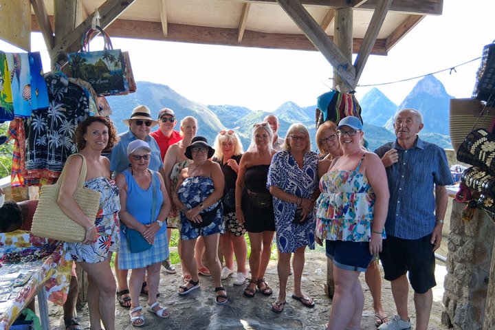 Explore Soufriere St. Lucia Tet Paul Mud Baths & Waterfall Tour