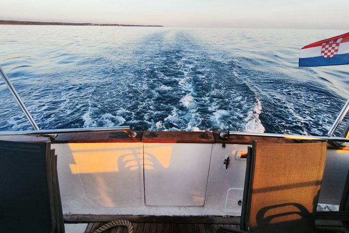 Sunset Cruise with Dolphin Spotting from Umag with Welcome Drink