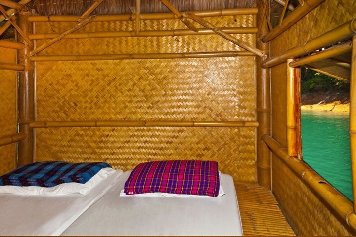 2 Day 1 Night Bamboo Floating Bungalow on Cheow Lan Lake
