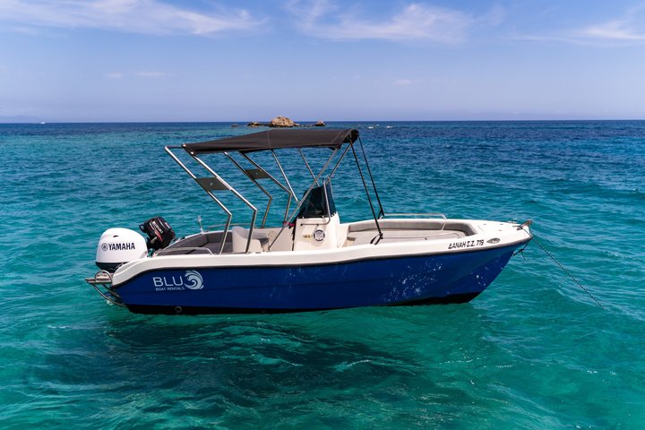 Full-Day Private Boat Rental in Tsilivi – No License Needed
