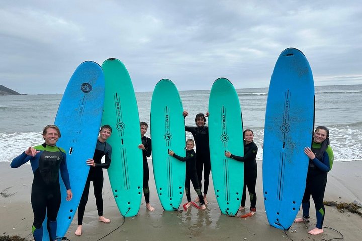 Private Surf Lessons Near Santa Barbara