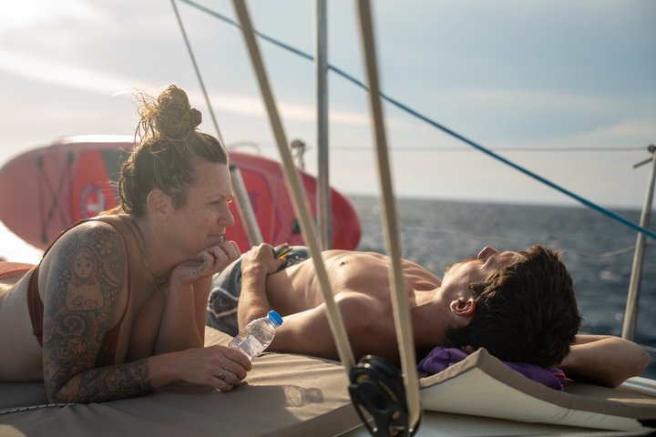 Milos Luxury Sailboat Cruise to Kleftiko Bay with Meal and Drinks