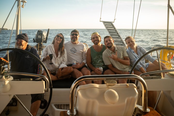 Milos Luxury Sailboat Cruise to Kleftiko Bay with Meal and Drinks