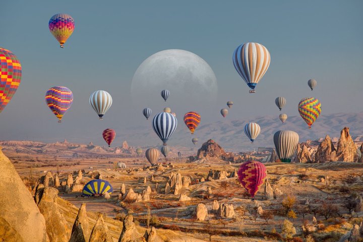 Cappadocia Hot Air Balloon Ride over Love Valley