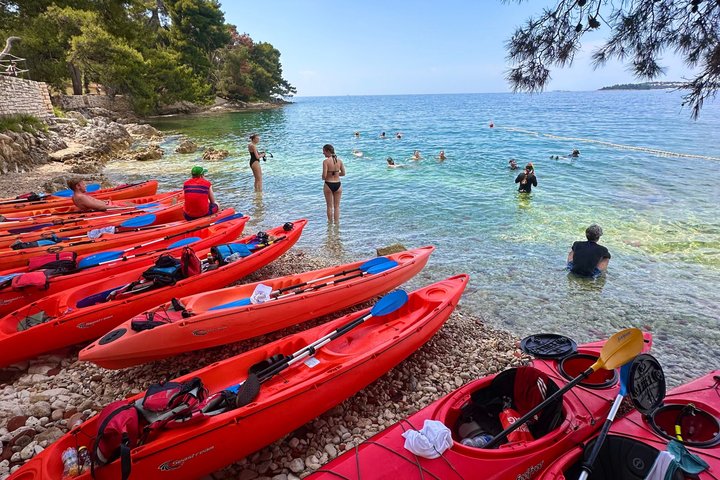 BUBA-Kayak Tours Rovinj FREE-drinks,pictures,snorkeling equipment