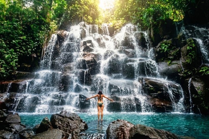 Ubud: Waterfall, Temple & Rice Terrace All-Inclusive Private Tour