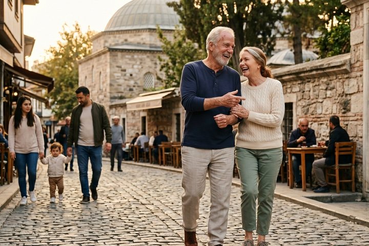 Private Romantic Cultural Walk in Historic Bursa