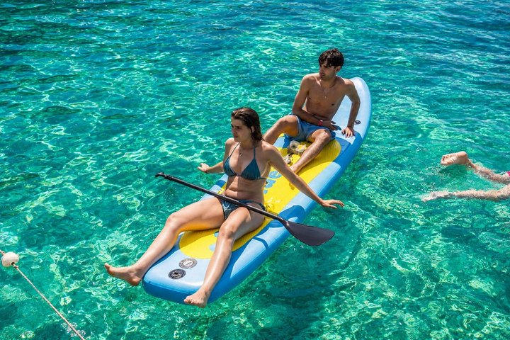 Blue Lagoon & 3 Islands Cruise with Lunch, Wine & Swim from Split