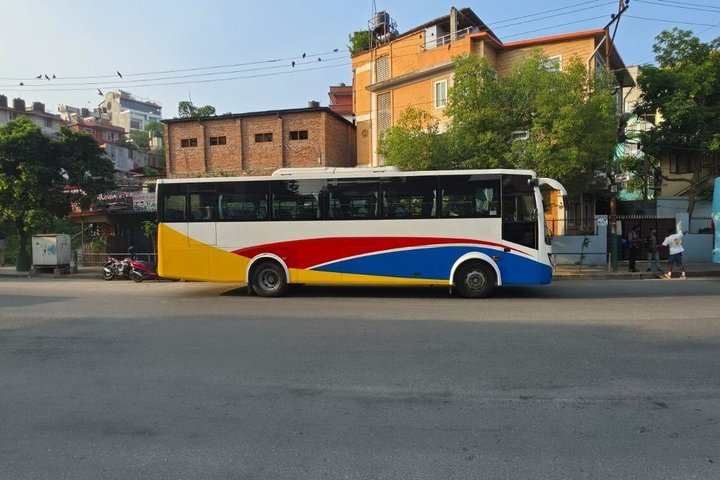 Pokhara to Kathmandu Tourist Bus Ticket Luxury Sofa