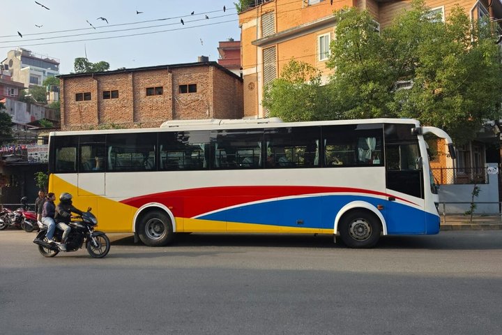 Pokhara to Kathmandu Tourist Bus Ticket Luxury Sofa
