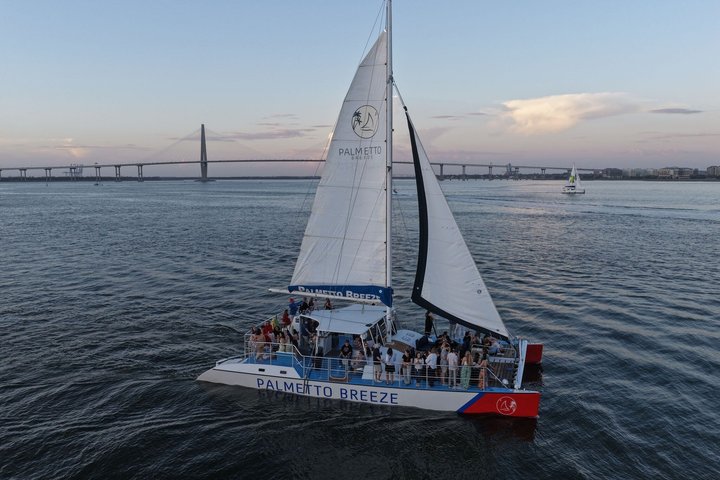 Sunday Mimosa Brunch Charleston Harbor Sail - Food Included