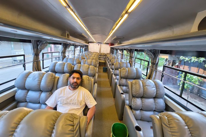 Lumbini to Kathmandu Tourist Bus VIP/Premium Economy Sofa Seater