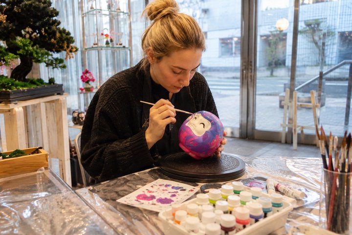 Chiba Daruma Painting Art Class
