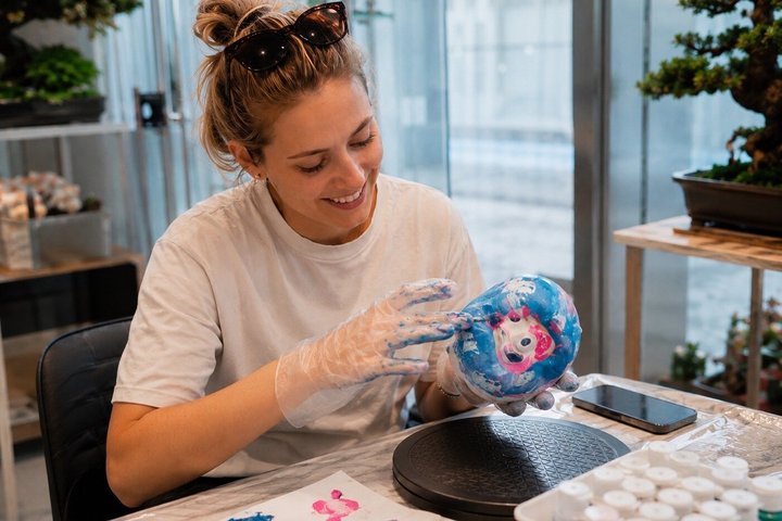 Chiba Daruma Painting Art Class