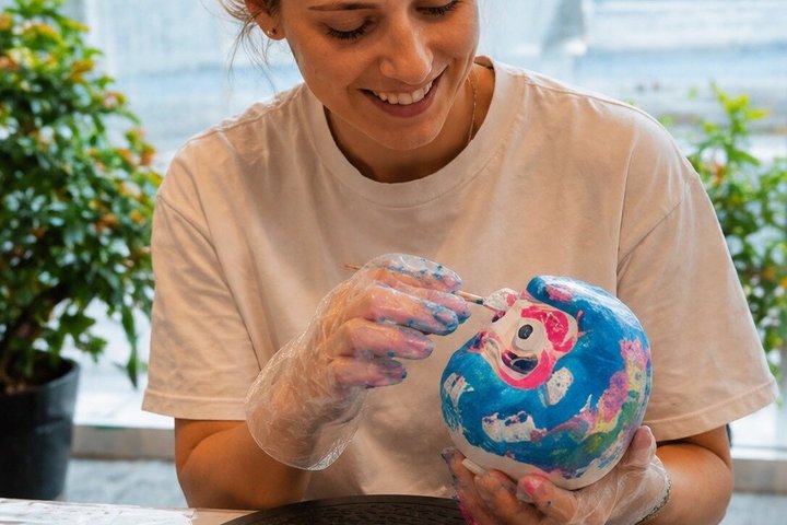 Chiba Daruma Painting Art Class