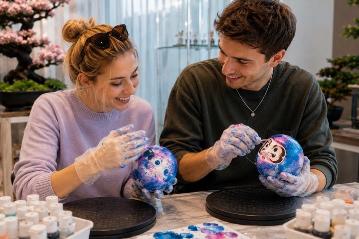 Chiba Daruma Painting Art Class