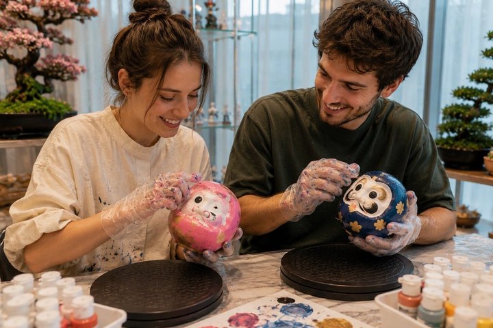 Chiba Daruma Painting Art Class