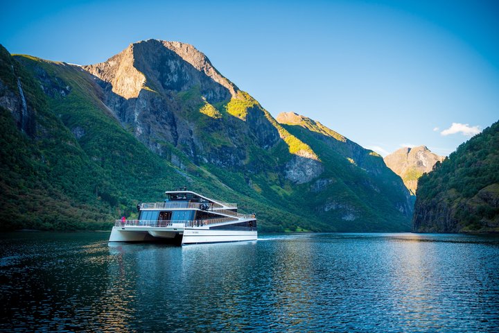 Guided tour - Viking Village, Nærøyfjord Cruise and Flåm Railway