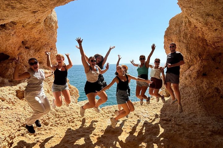 From Faro: Benagil Cave, Marinha & Carvoeiro [Full-Day Tour]