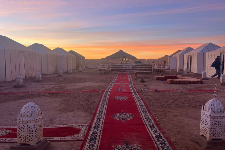 Erg Chegaga desert in Two days one night from Zagora