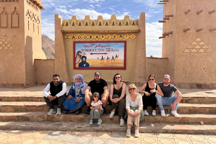 Erg Chegaga desert in Two days one night from Zagora