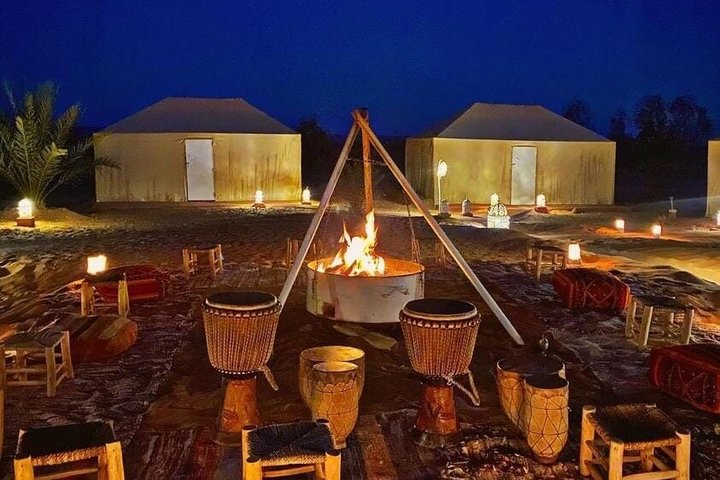 Erg Chegaga desert in Two days one night from Zagora
