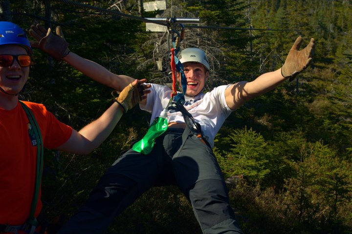 Zipline Adventure Tour Over the Coastline of Petty Harbour