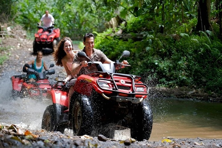 Samana ATV Tour to El Limon Waterfall and Moron Beach with Lunch