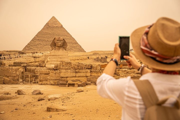 VIP Giza Pyramids and Great Sphinx Golf Cart Tour