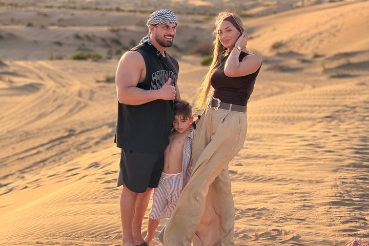 Desert Safari Abu Dhabi with Quad Bike, BBQ Dinner & Camel Ride