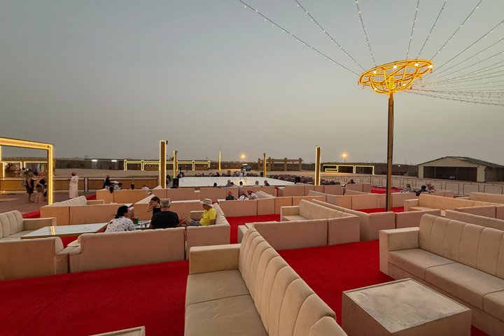 Desert Safari Abu Dhabi with Quad Bike, BBQ Dinner & Camel Ride