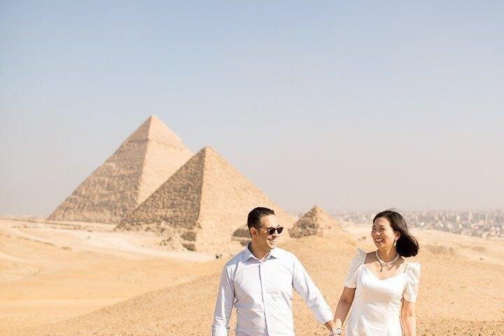 VIP Giza Pyramids and Great Sphinx Golf Cart Tour