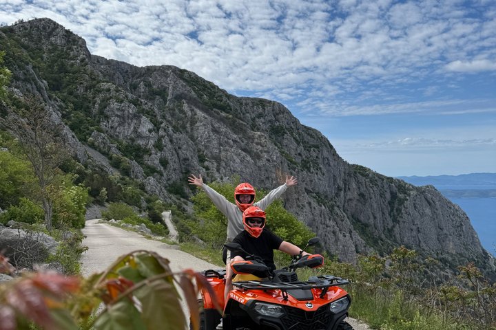 Skywalk Biokovo Quad Tour Morning /sunset Tour