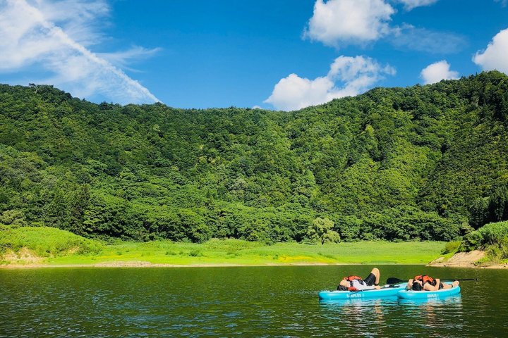 Yamagata Japan Lake Shirakawa 2 Hour Guided SUP Adventure
