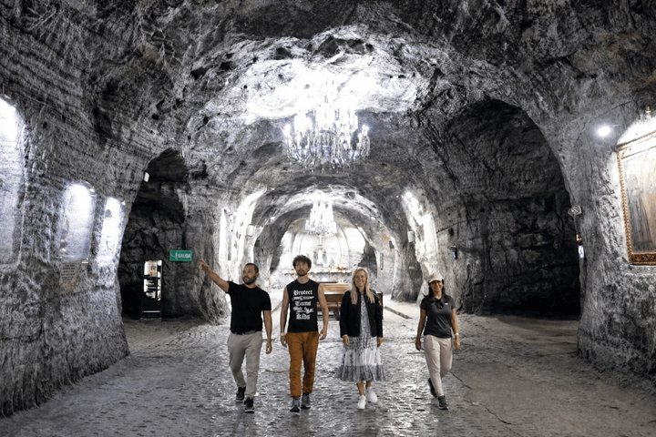 From hotel Gastronomic Zipaquira and salt cathedral (group tour)
