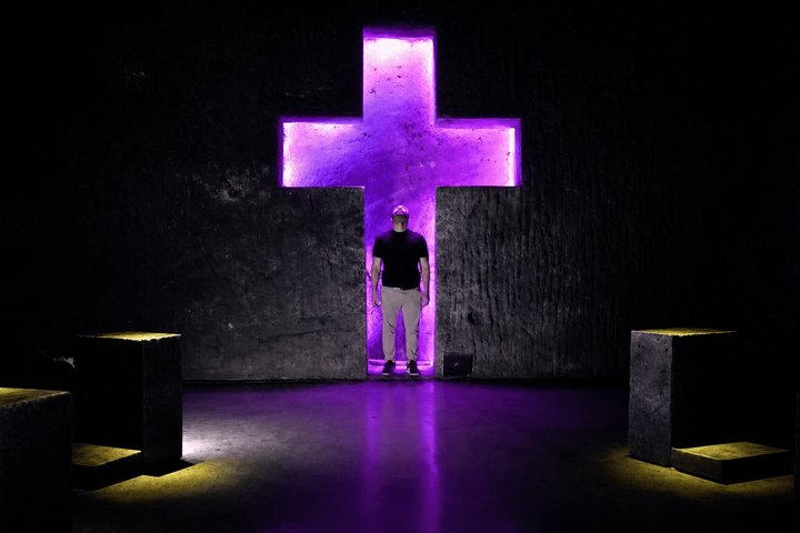From hotel Gastronomic Zipaquira and salt cathedral (group tour)