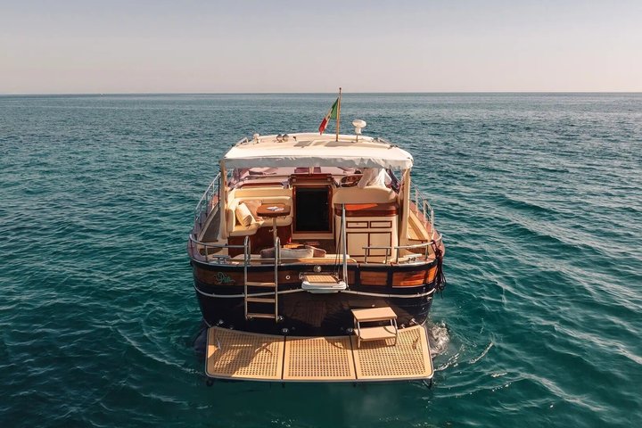 Savelletri Shared Boat 4h Tour with Aperitif Drinks and Snacks