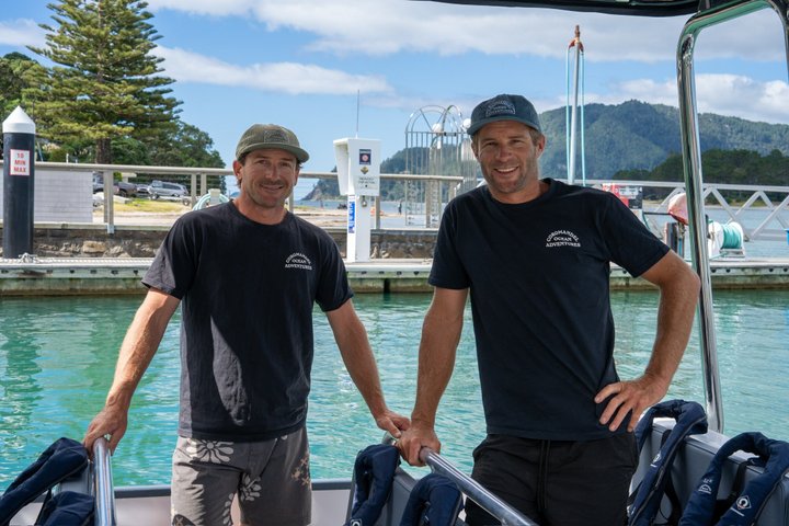 Coromandel Adventure and Wildlife Boat Tour to Aldermen Islands