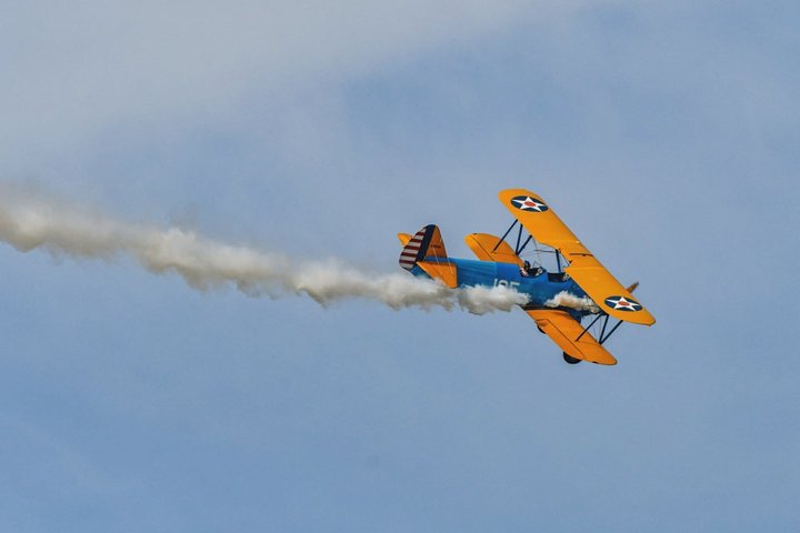 Biplane Adventure over Rockport, Texas