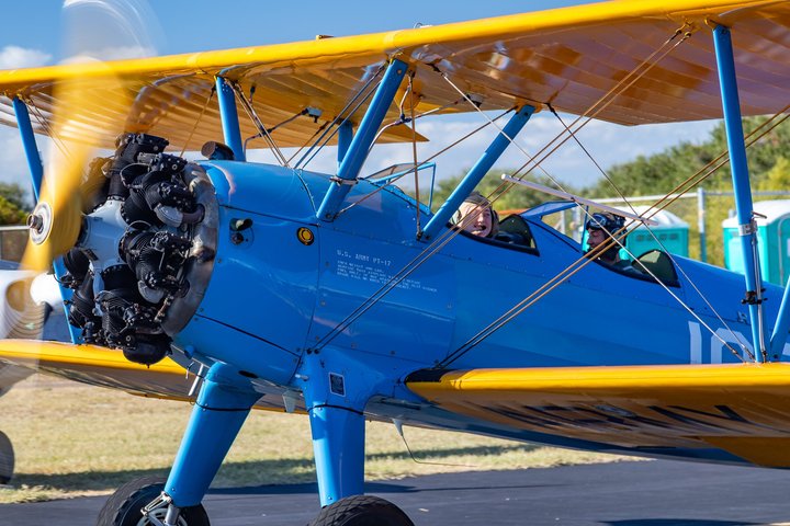 Biplane Adventure over Rockport, Texas