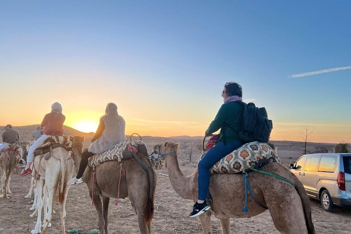 Marrakech Desert Agafay Quad & Camel with Lunch & swimming pool
