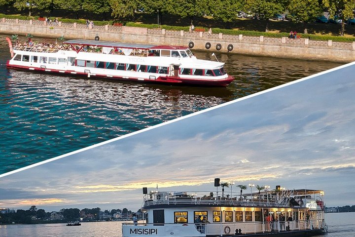 Riga panorama trip - River boats "VECRĪGA" and "MISISIPI"