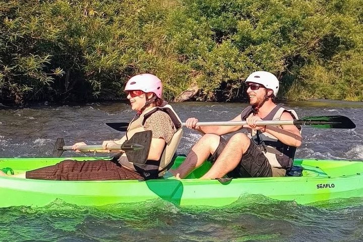 Scenic 9 km Kwai Noi River Kayaking Tour in Kanchanaburi