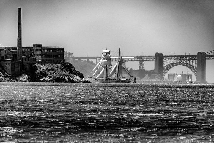 Sunset Sail on the Tall Ship Matthew Turner in San Francisco Bay