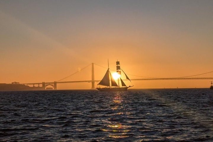 Sunset Sail on the Tall Ship Matthew Turner in San Francisco Bay