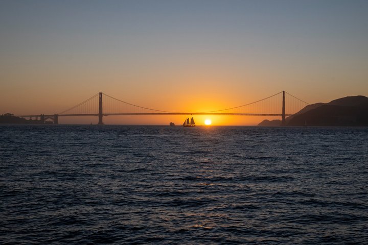 Sunset Sail on the Tall Ship Matthew Turner in San Francisco Bay