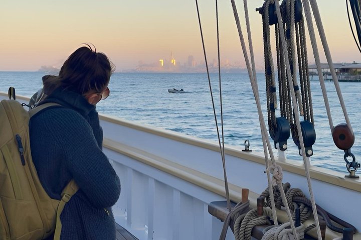 Sunset Sail on the Tall Ship Matthew Turner in San Francisco Bay