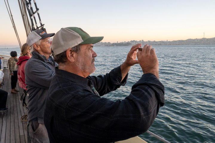 Sunset Sail on the Tall Ship Matthew Turner in San Francisco Bay