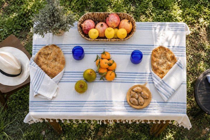 Olive Oil Tasting Under the Trees Paxos Island Greece